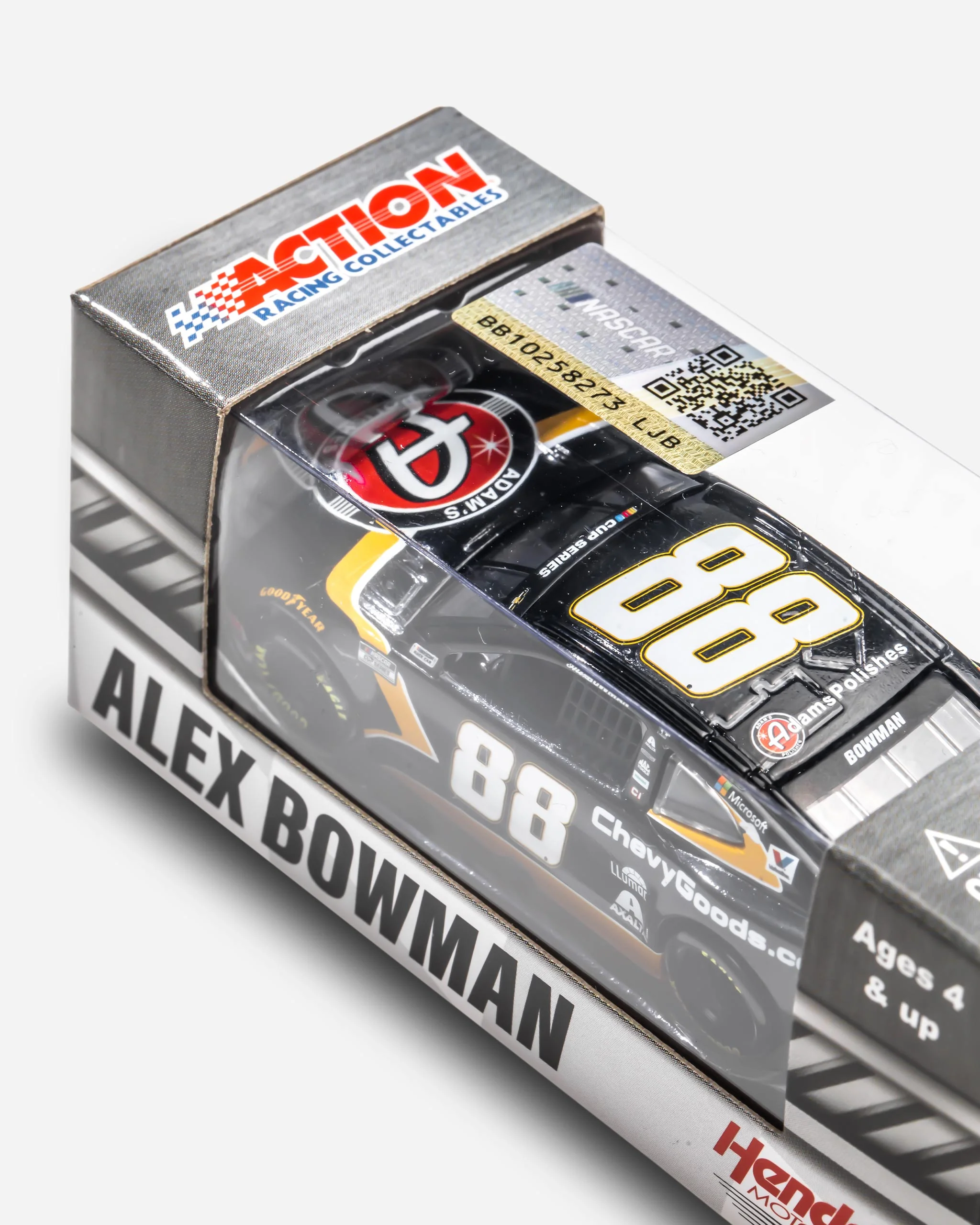 Adam's Polishes x Alex Bowman #88 2020 NASCAR Chevy Goods Die-Cast - Image 5