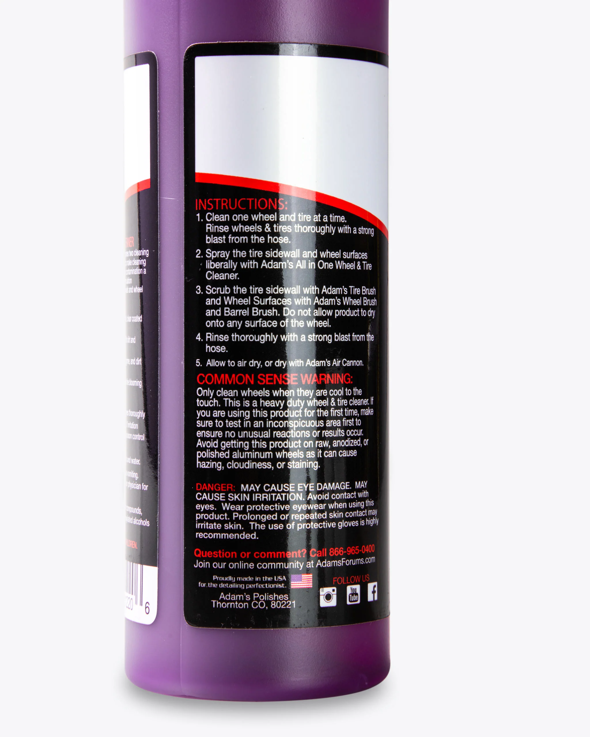 Adam's Wheel & Tire Cleaner - Image 3